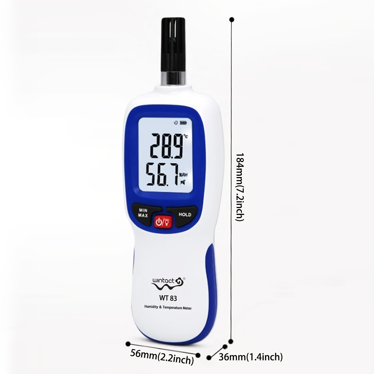 Small Digital Thermomter Hygrometer by Mann Lake