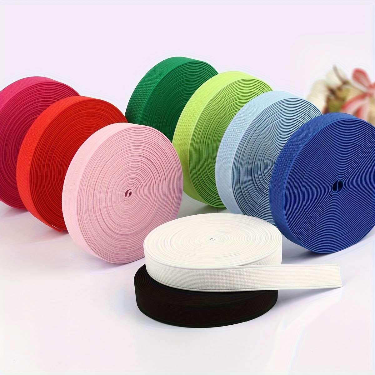 1pc Colors Sewing Elastic Band Wide Heavy Stretch High Elasticity