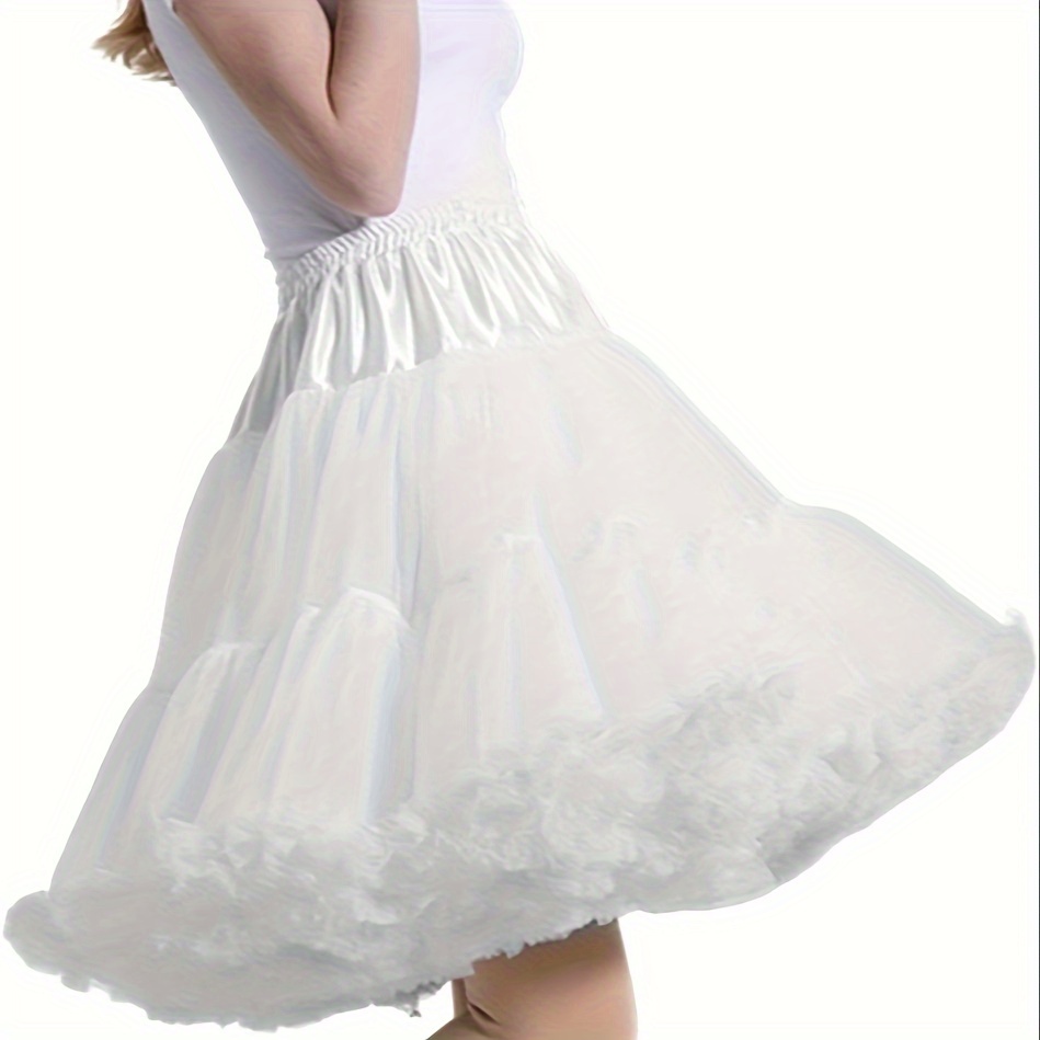 White Petticoat Tutu for Girls