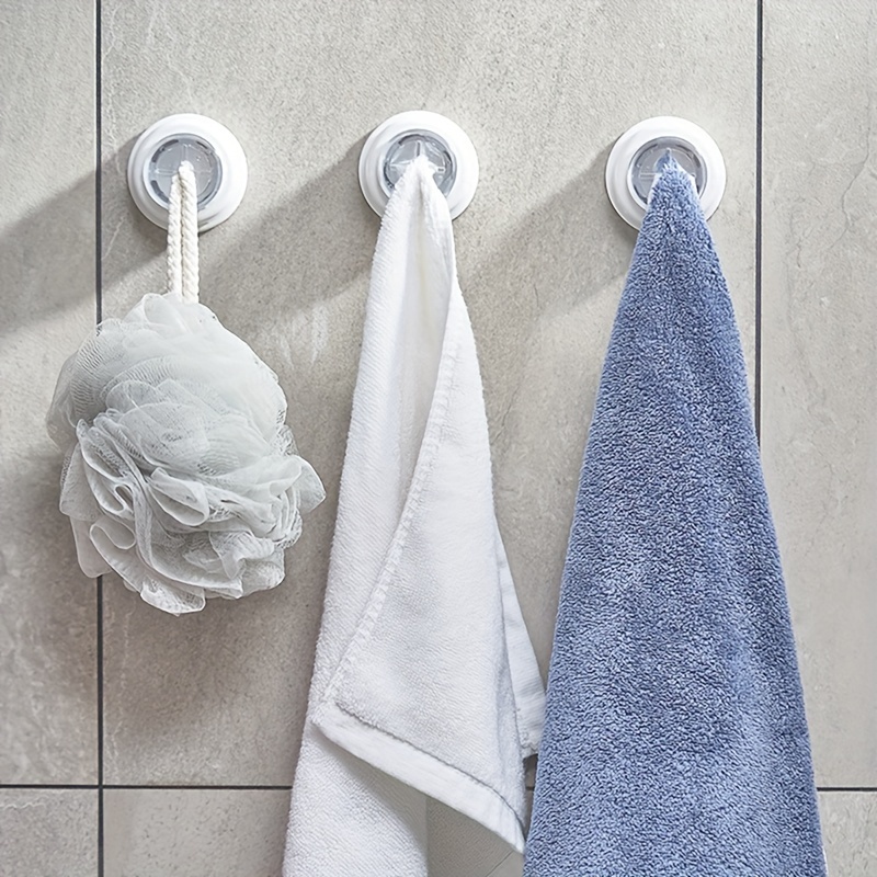 Towel Plug Holder Punch Free Silica Gel Bathroom Organizer Rack Towels  Storage Wash Cloth Clip Bathroom Kitchen Accessories Tool