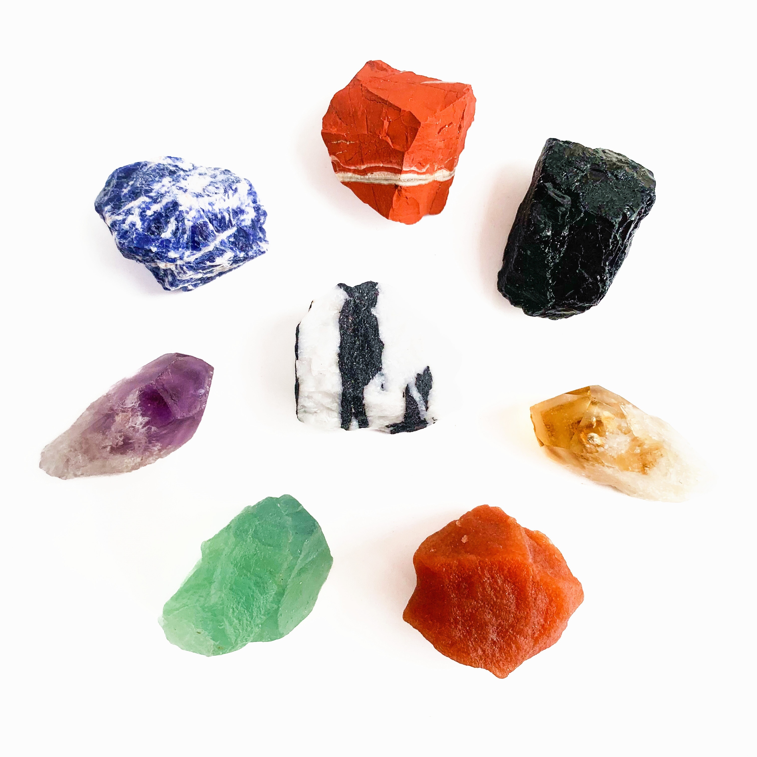 Natural Large Size Crystals And Gemstone Collection Box - Temu