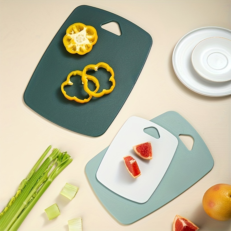 1pc Plastic Cutting Board, Cute Fruit Pattern Cutting Board, Kitchen Gadgets