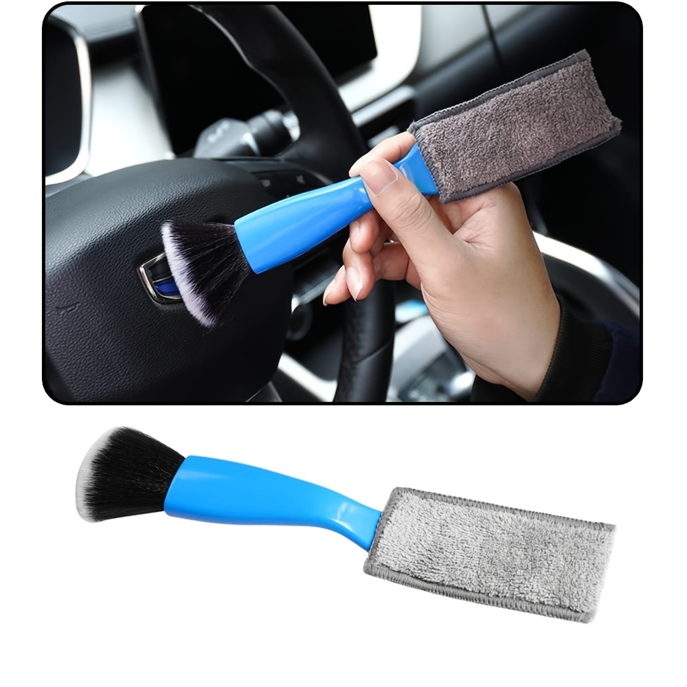 Car Detailing Brush Set Auto Detail Cleaning Kit For - Temu