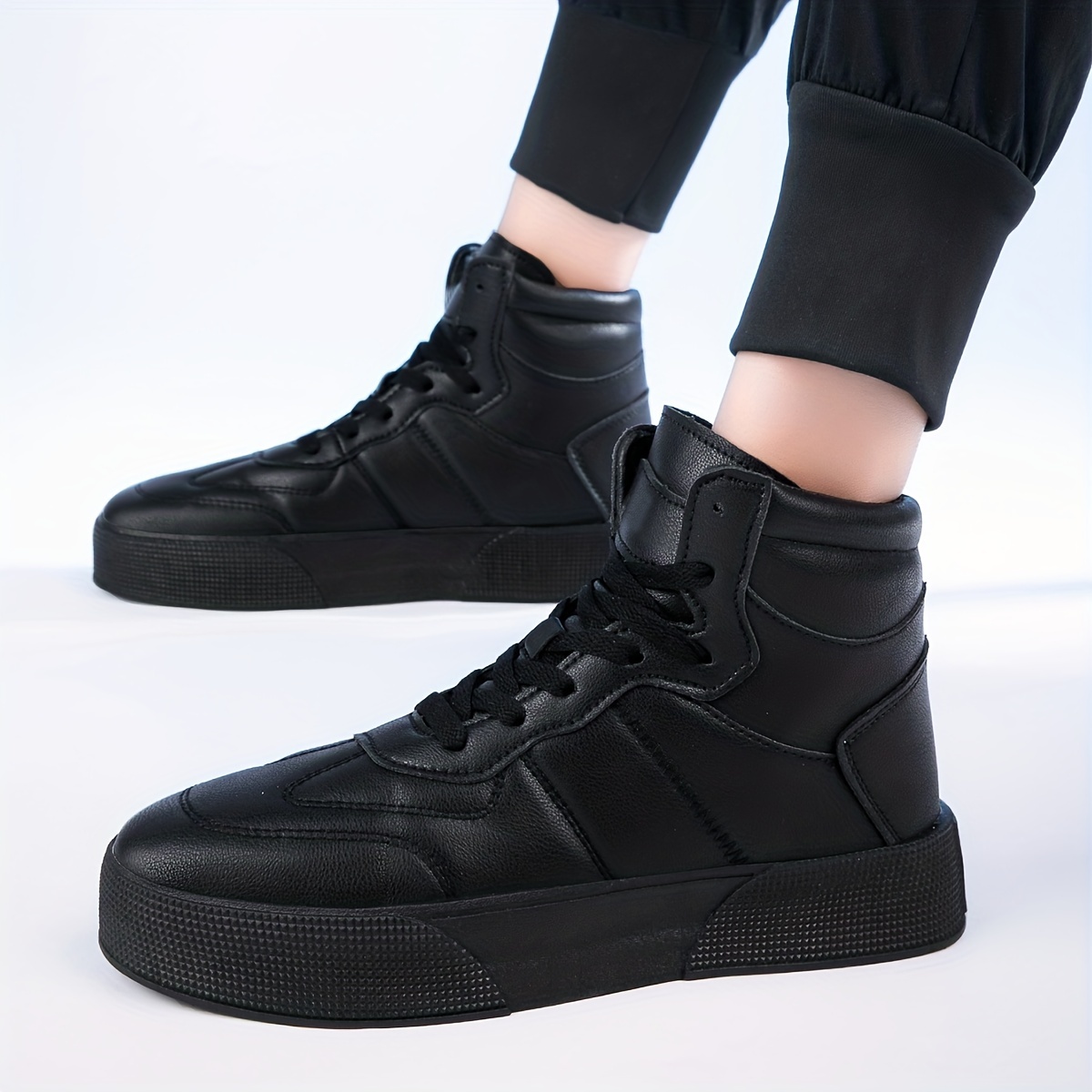 Chunky Sneakers Men Cover Bottom Board Shoes Fashion Casual