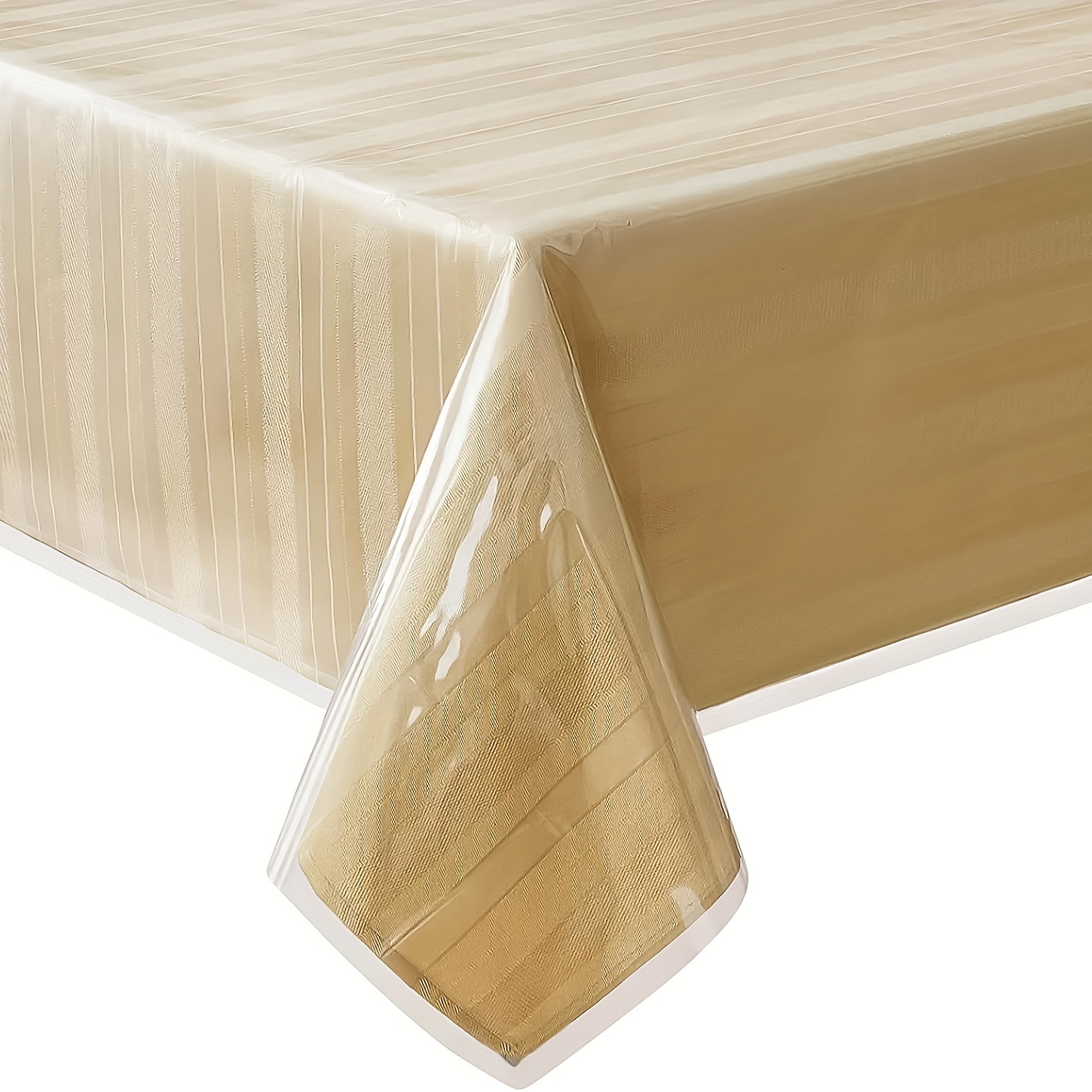 Mantel impermeable de PVC transparente protector de mesa 1/1.5/0.079 in  lavable para sala de estar, cocina, personalizable (color : 0.059 in,  tamaño