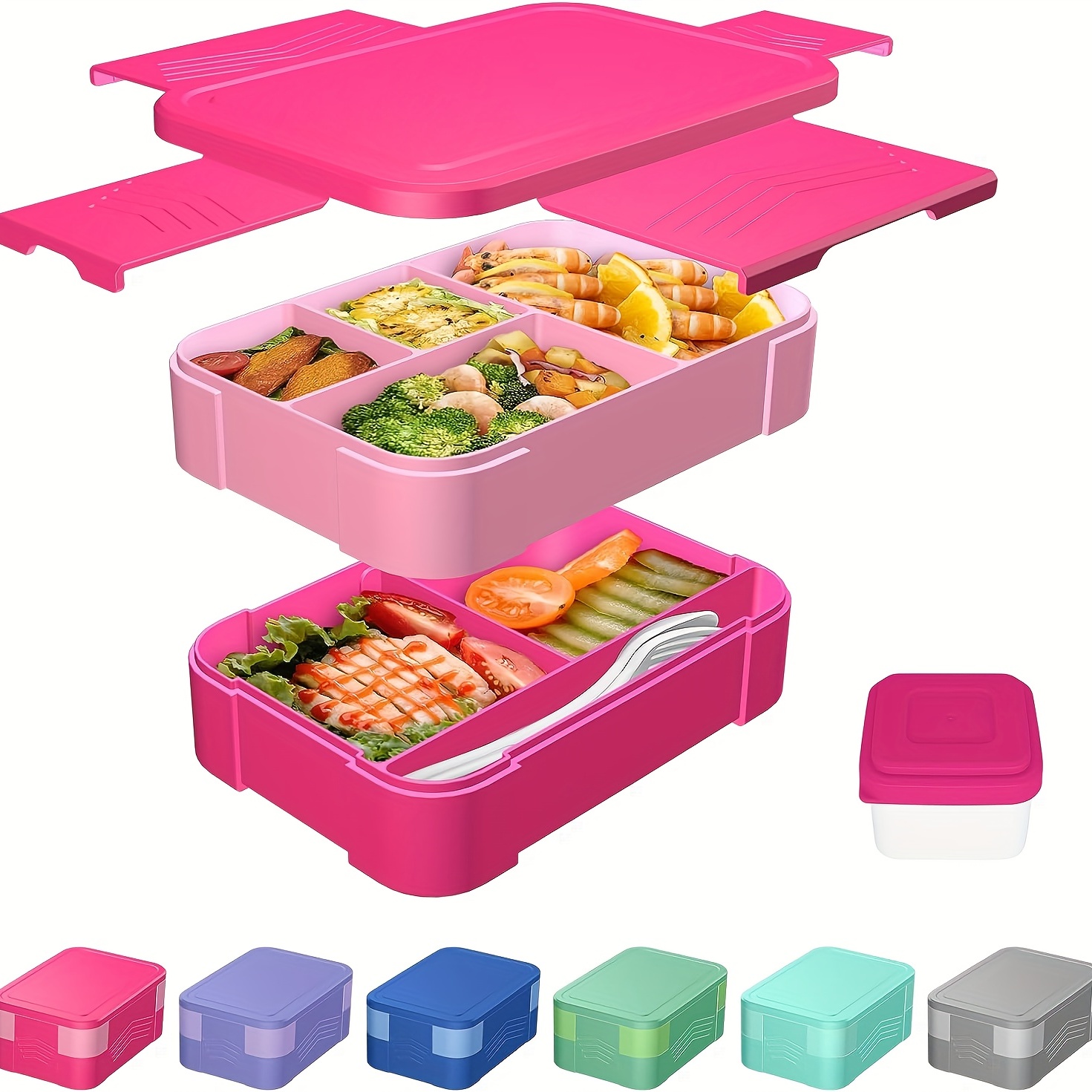 Lunchbox Compartments Kids, Bento Lunch Boxes Adults