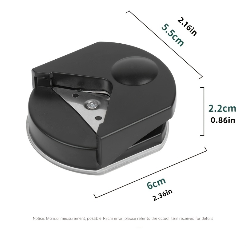 3 Way Corner Rounder Punch, 4mm, 7mm, 10mm 3 In 1 Corner Cutter For Card  Making, Laminate, Cardstock, Scrapbooking And Paper Crafts, Business Cards