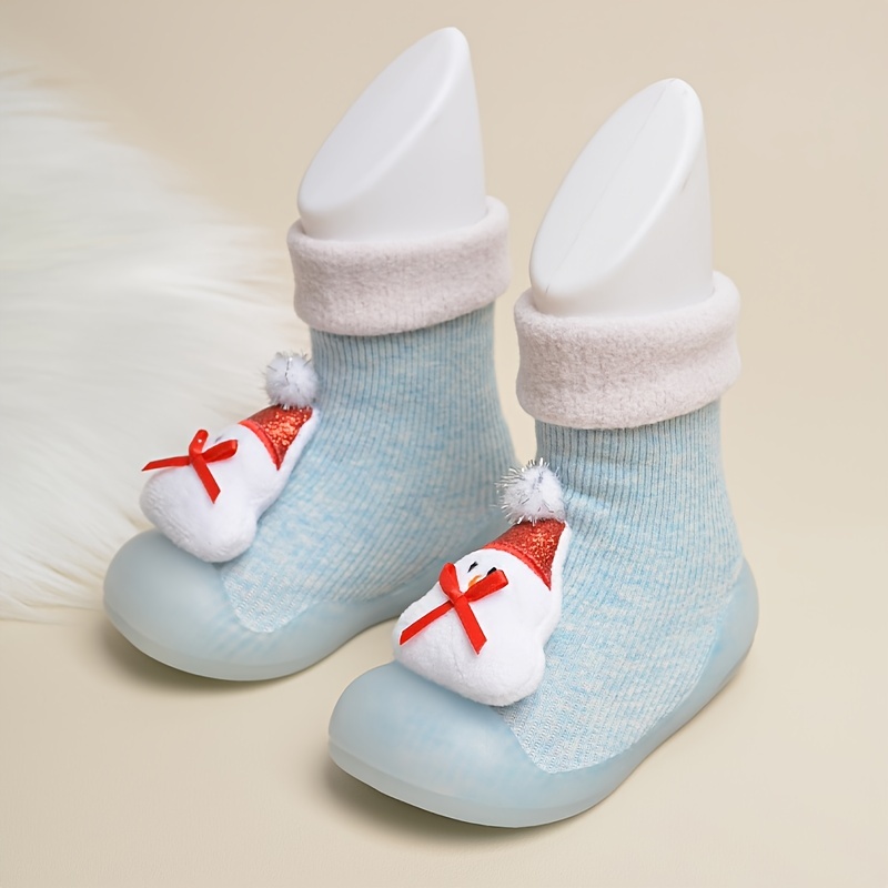 2023 New Born Baby Socks with Rubber Soles Infant Baby Girls Boys Shoes  Spring Autumn Baby Floor Socks Anti Slip Soft Sole Sock