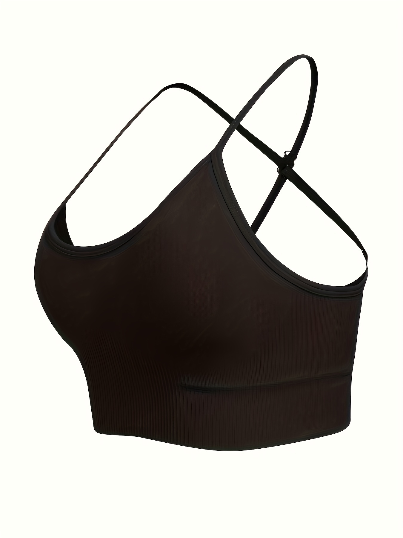 Buy Triumph Black Round Neck Sports Bra for Women Online @ Tata CLiQ