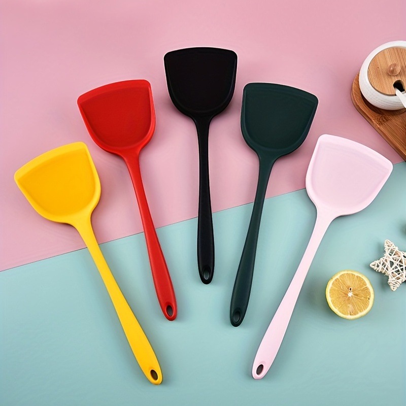 Durable Heat resistant Silicone Spatula For Eggs Crepes - Temu