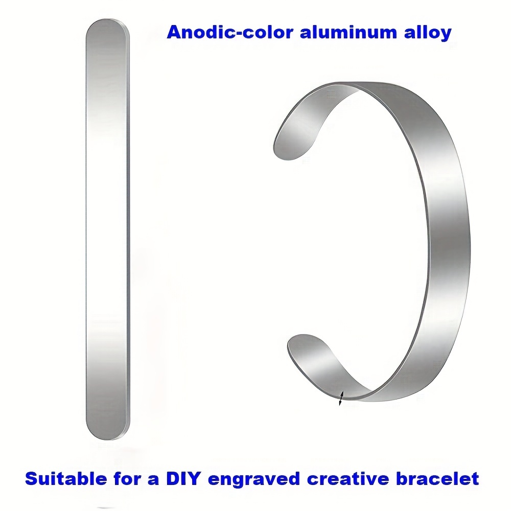 Anodized Aluminum Handlet Blank Metal Engraved Seal For Diy - Temu