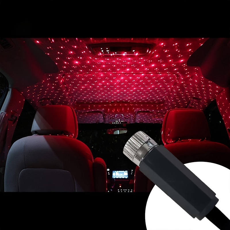 Éclairage intérieur de Voiture Voiture LED Strip Light USB Toit de Voiture  Ciel étoilé Lumière Ambiance Romantique Lampe Intérieur Ambiant Star