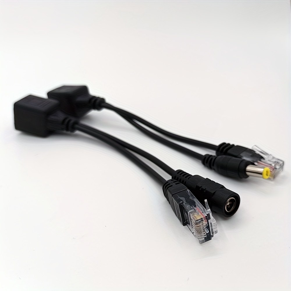 Poe Adapter Cables Rj45 Injector Splitter Network Power Over - Temu  Republic of Korea