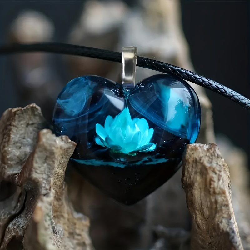 Blue on sale lotus jewellery