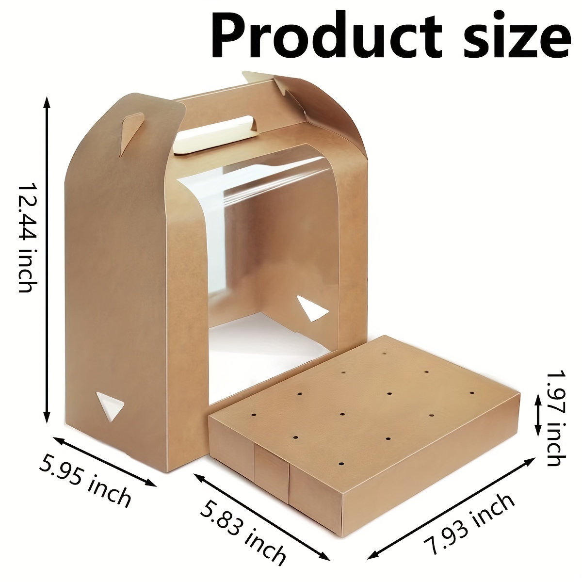 Negozio Scatola porta pop cake in carta portatile per fare