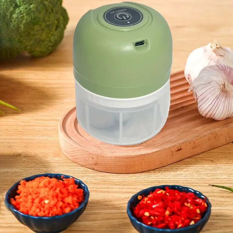 Wireless Electric Garlic Press Easy And Convenient Kitchen - Temu