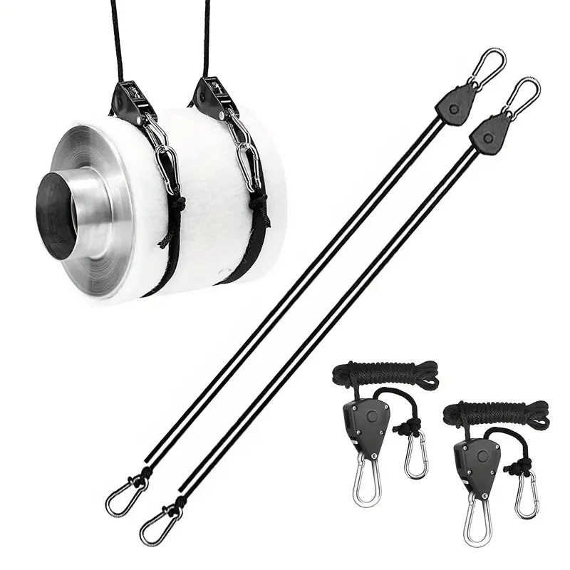 Heavy Duty Windproof Pulley Ratchets For Kayak Canoe And - Temu