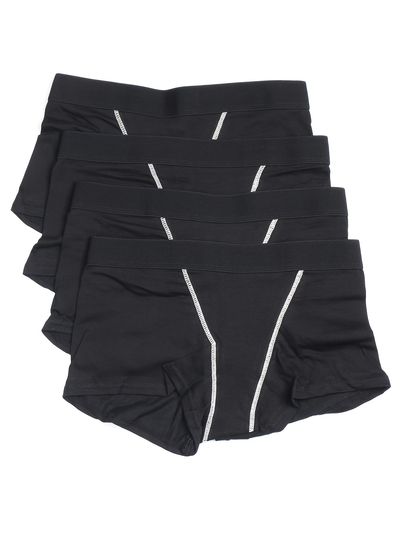 4 pcs womens comfortable solid boyshort panties breathable medium stretch cotton panties womens underwear lingerie
