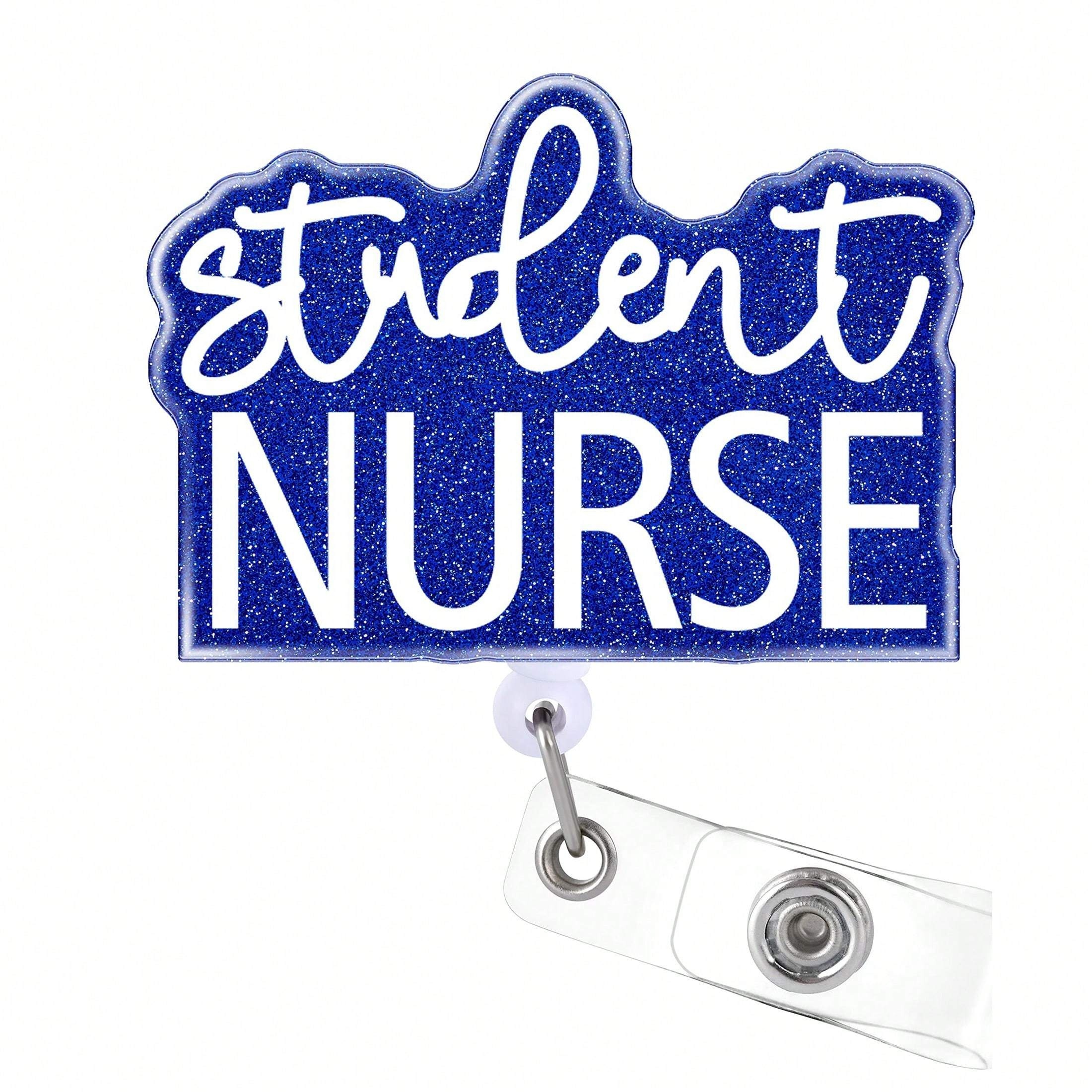 Badge Reel Clip Retractable Id Card Holder Nurse Name Card - Temu  Philippines