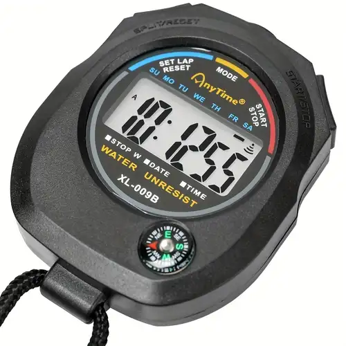 Chronomètre de Poche LCD étanche Chronographe Numérique Minuterie