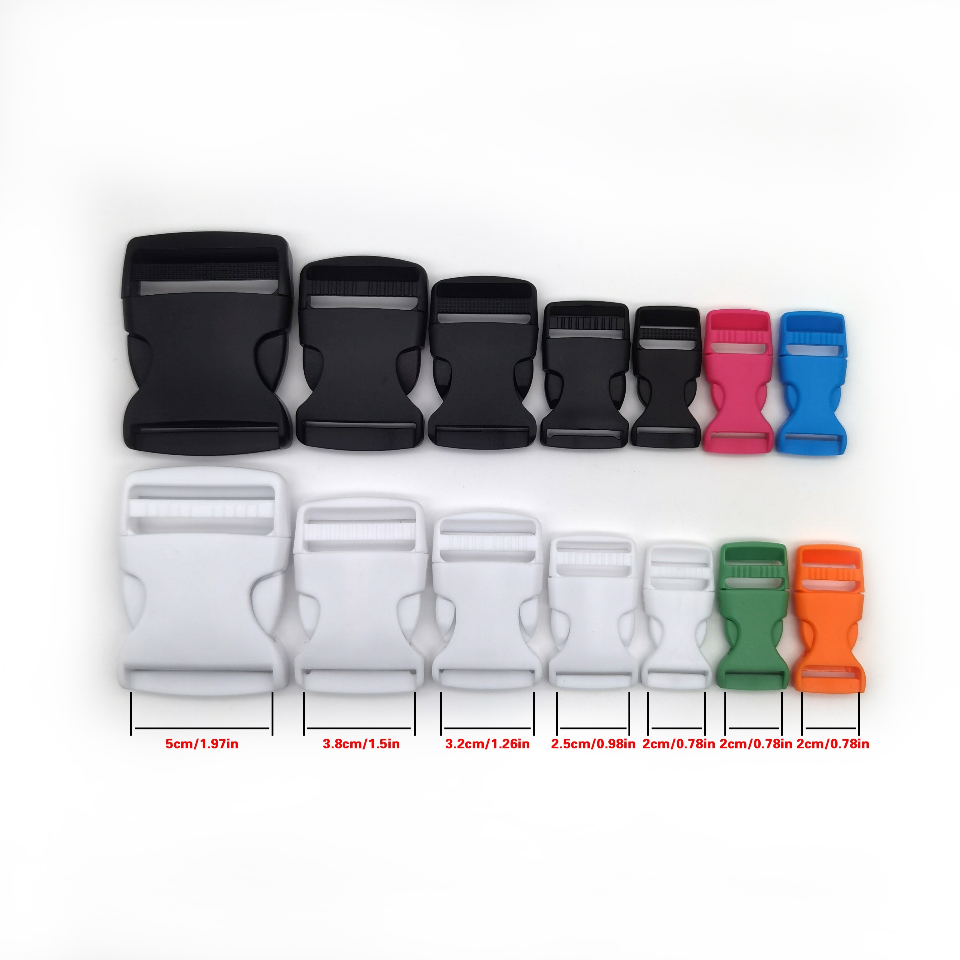 Plastic Buckles Backpack Buckle Ring Accessories Adjustment - Temu