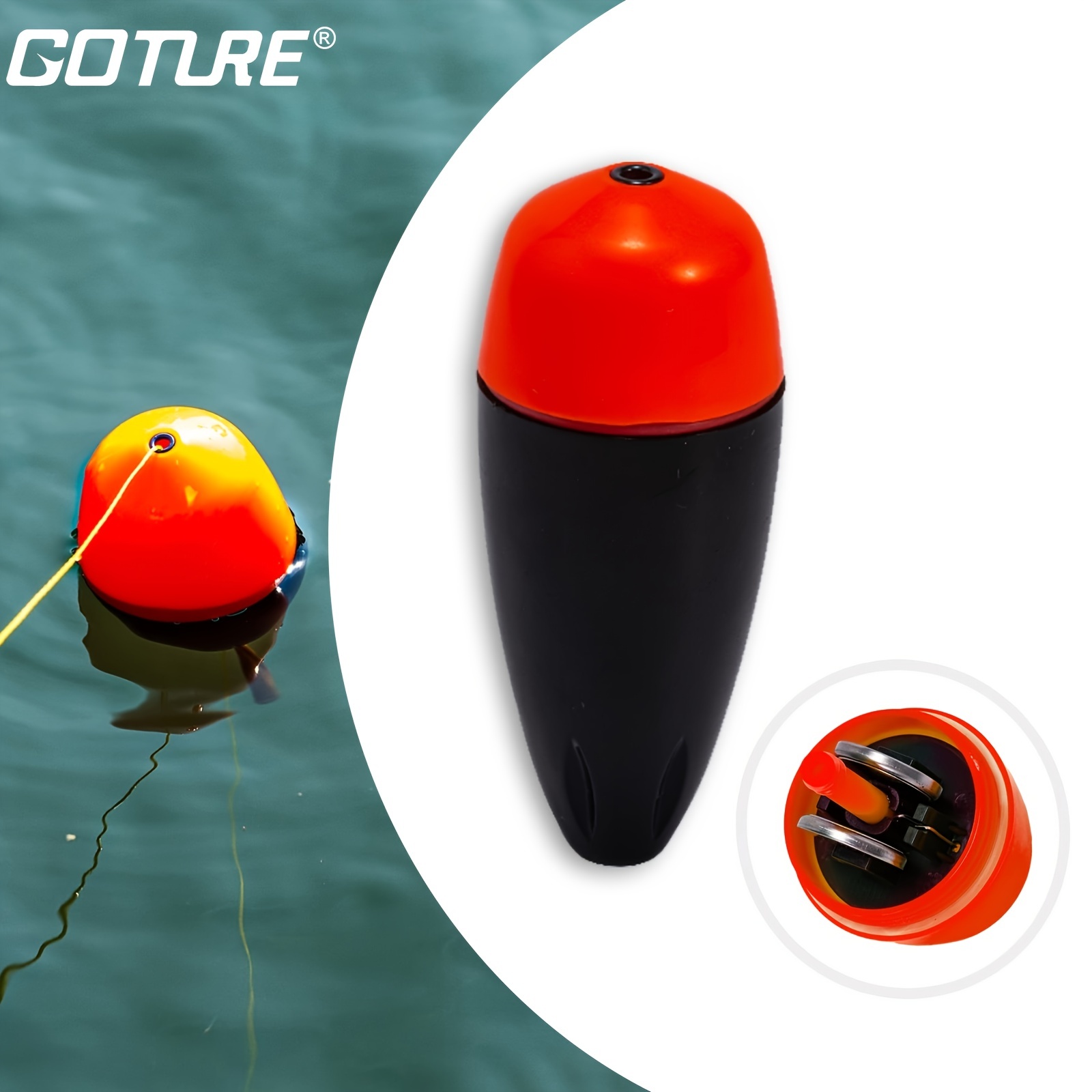 Bold Tail Electric Fishing Floats + Cr425 Battery Outdoor - Temu