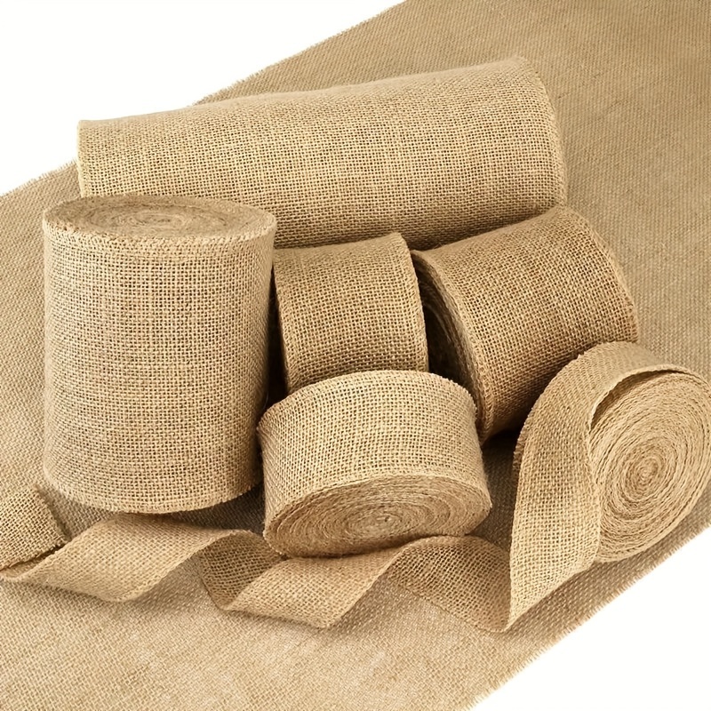 Burlap Fabric Jute Fabric - Temu