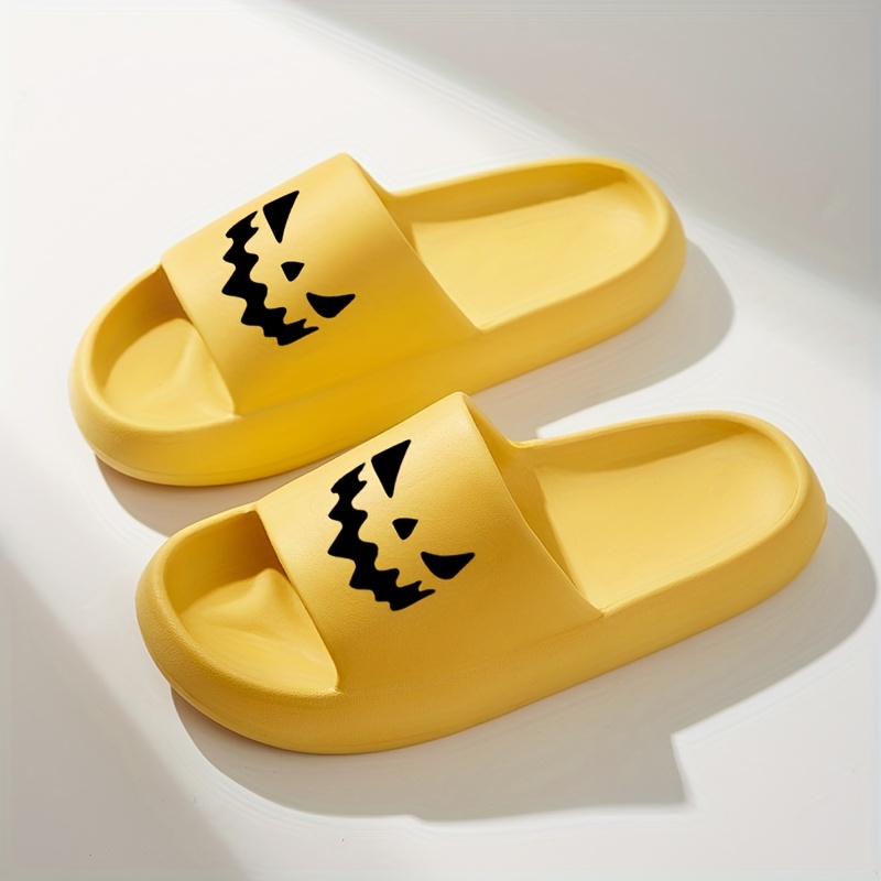 Mens sale yellow slides