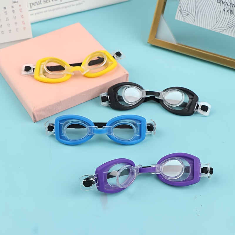Mini Elastic Rope Strap Swimming Goggles - Diving Goggles