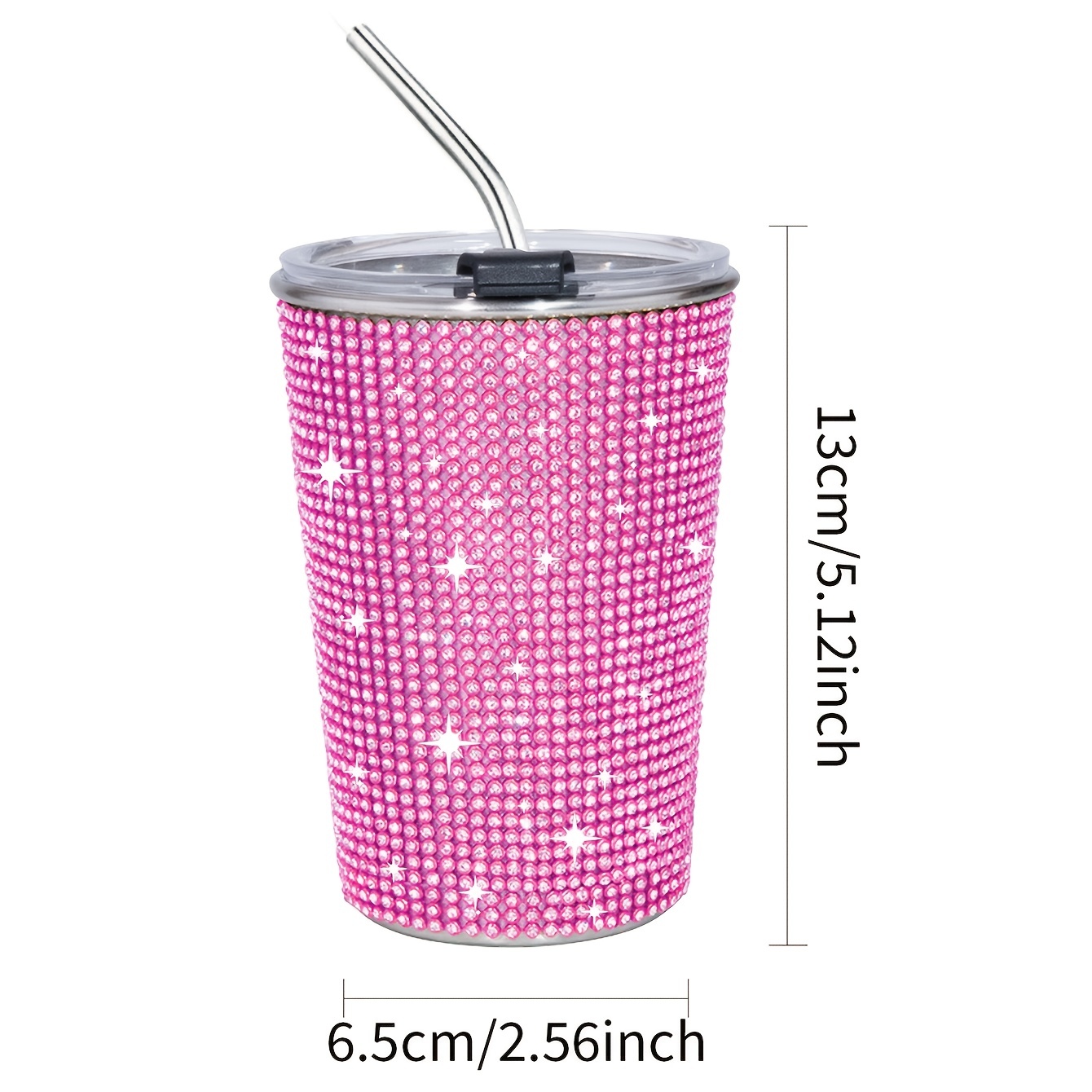 PREORDER Snack Inspired Studded Tumbler w/ Straw Buddy