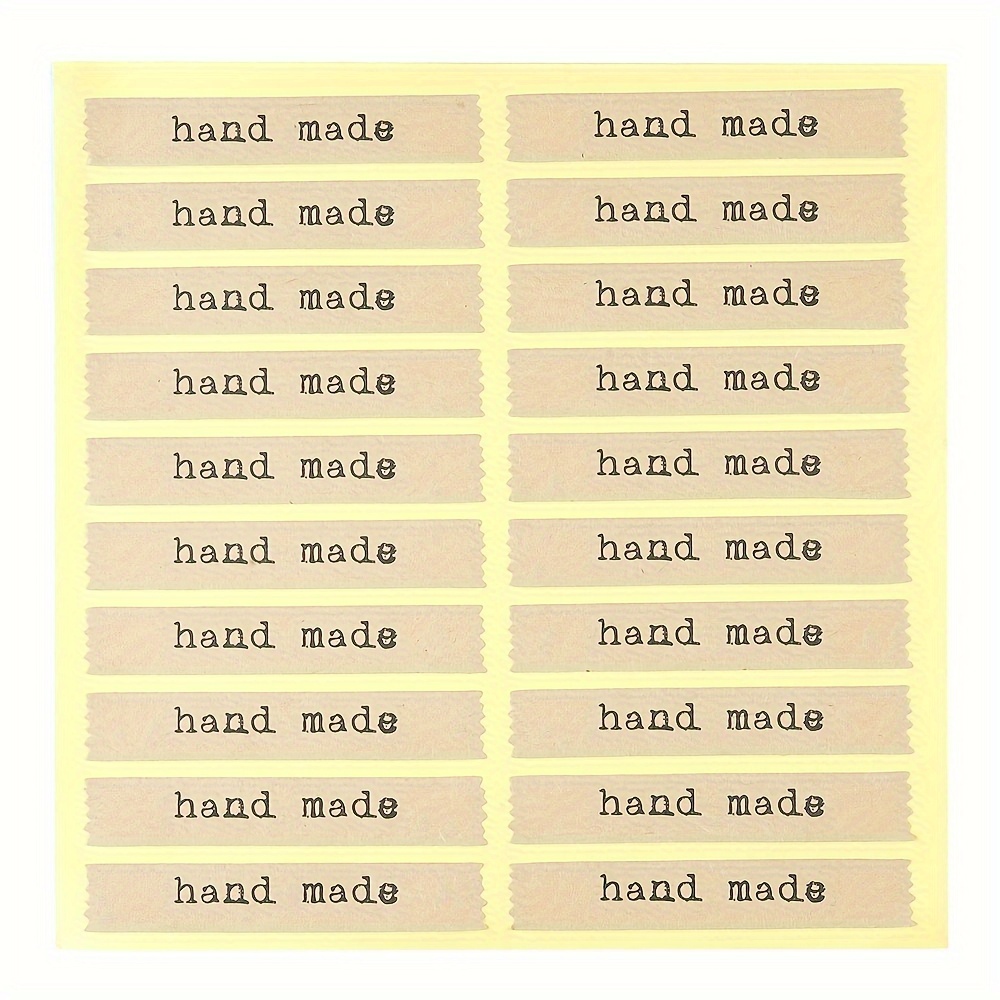 TEMU 200pcs Handmade Stickers Gift Seal Stickers Decorative Stickers