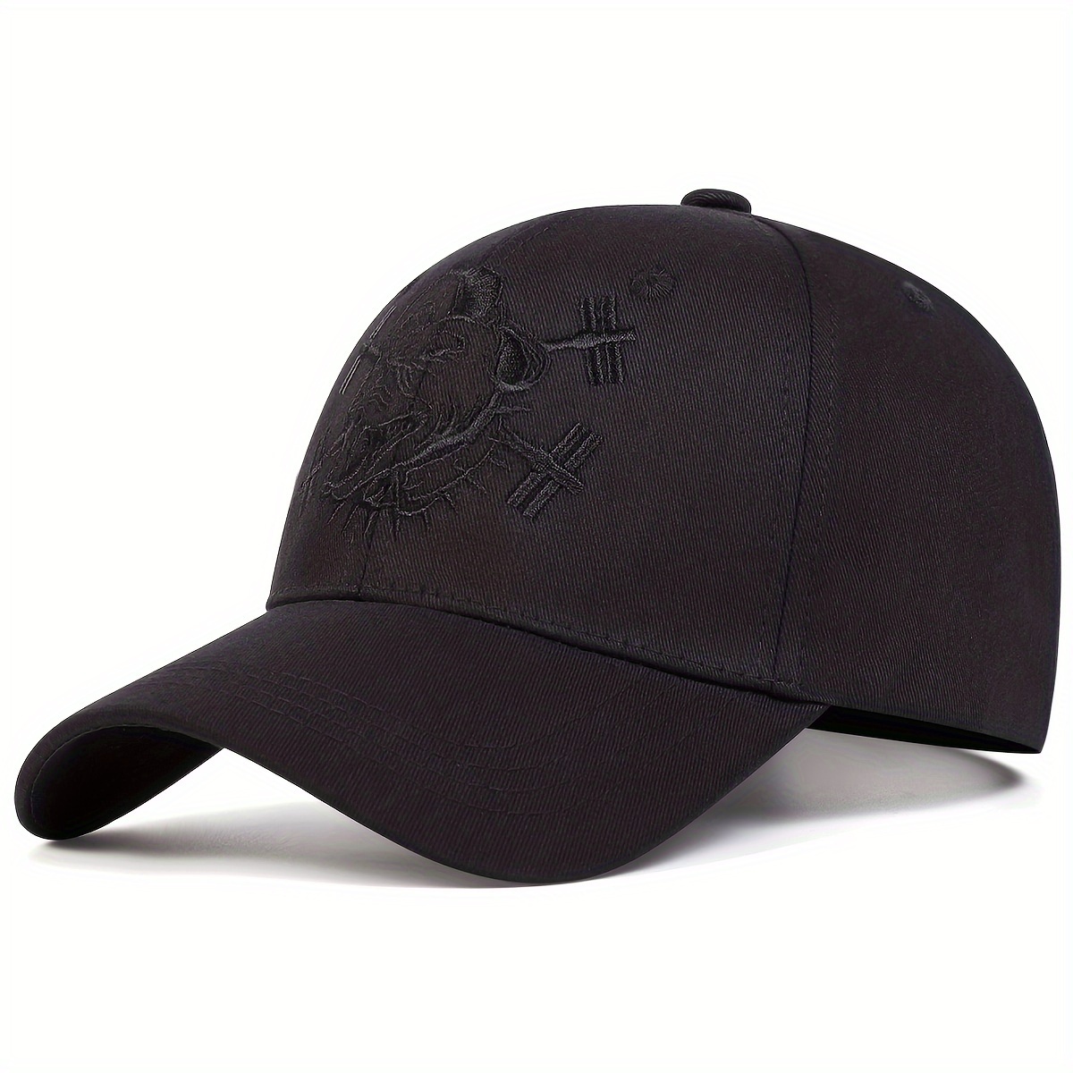 Men's Muscle Dog Embroidered Baseball Gym Hat - Temu