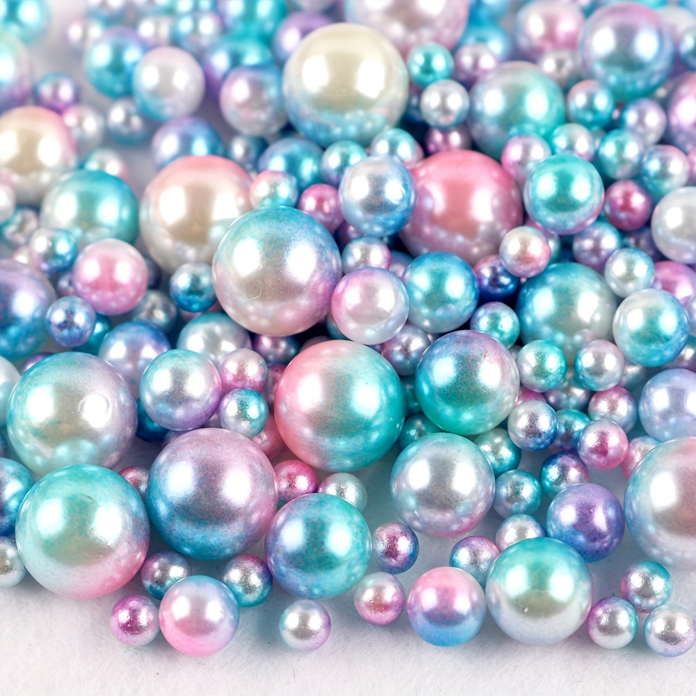 150 Pcs Faux Perle, Perles Flottantes Perles pour Remplissage de