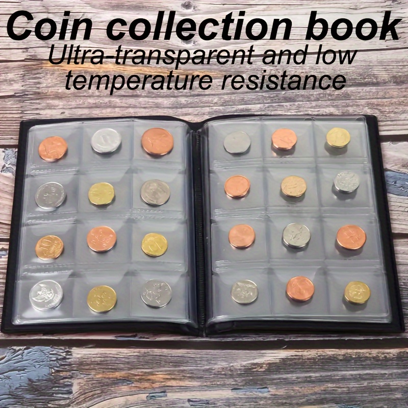 120 Pockets Coin Album Collection Book