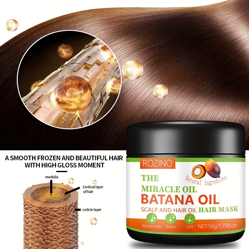 Batana Oil Hair Mask Scalp And Hair Oil Hair Mask Moisturizes And