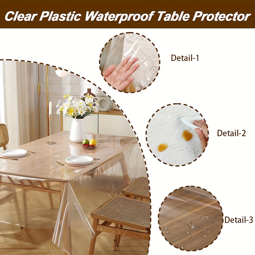 Comprar Protector de mesa, elegante, fácil de limpiar, suministro