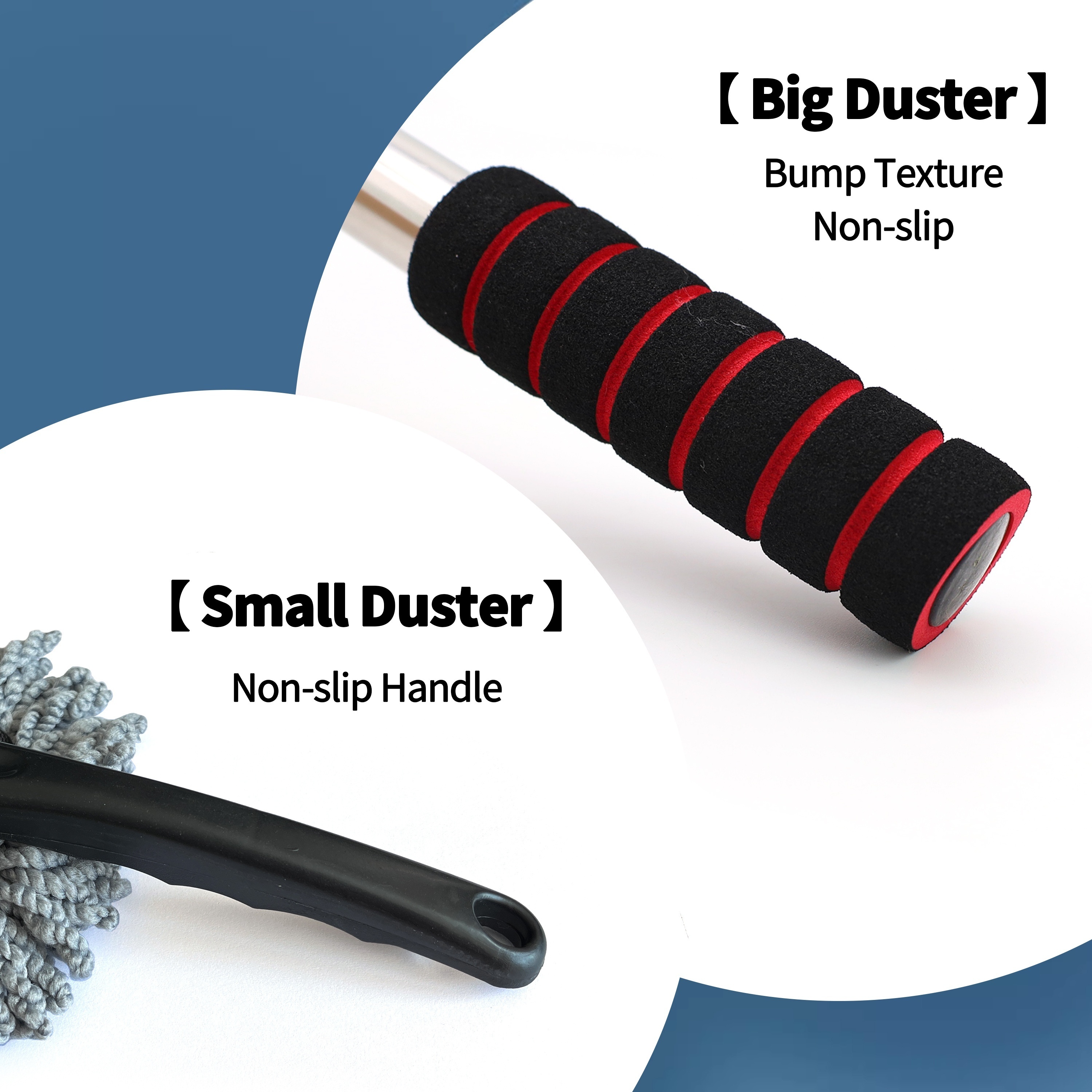 Car Cleaning Duster Soft Bristle Wax Brush Car Wash Duster - Temu