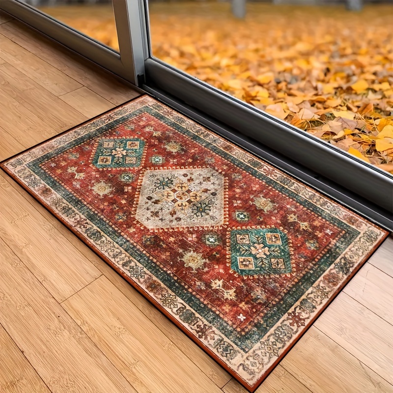 Boho Doormat, Non-slip Floor Rug Mat, Outdoor Indoor Entrance Mat
