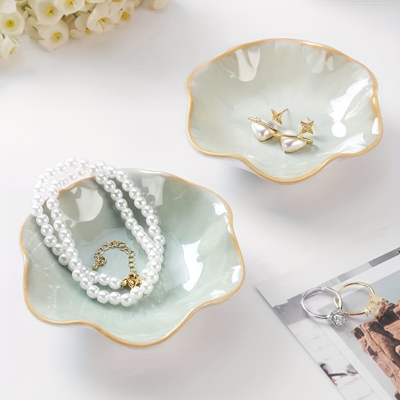 Ceramics Bathroom Accessories Set – Hearts Decor