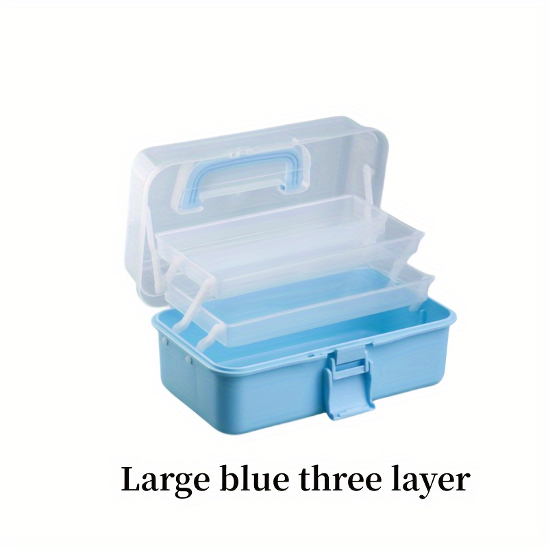 Extra Large 3 layer Foldable Portable Storage Box For - Temu