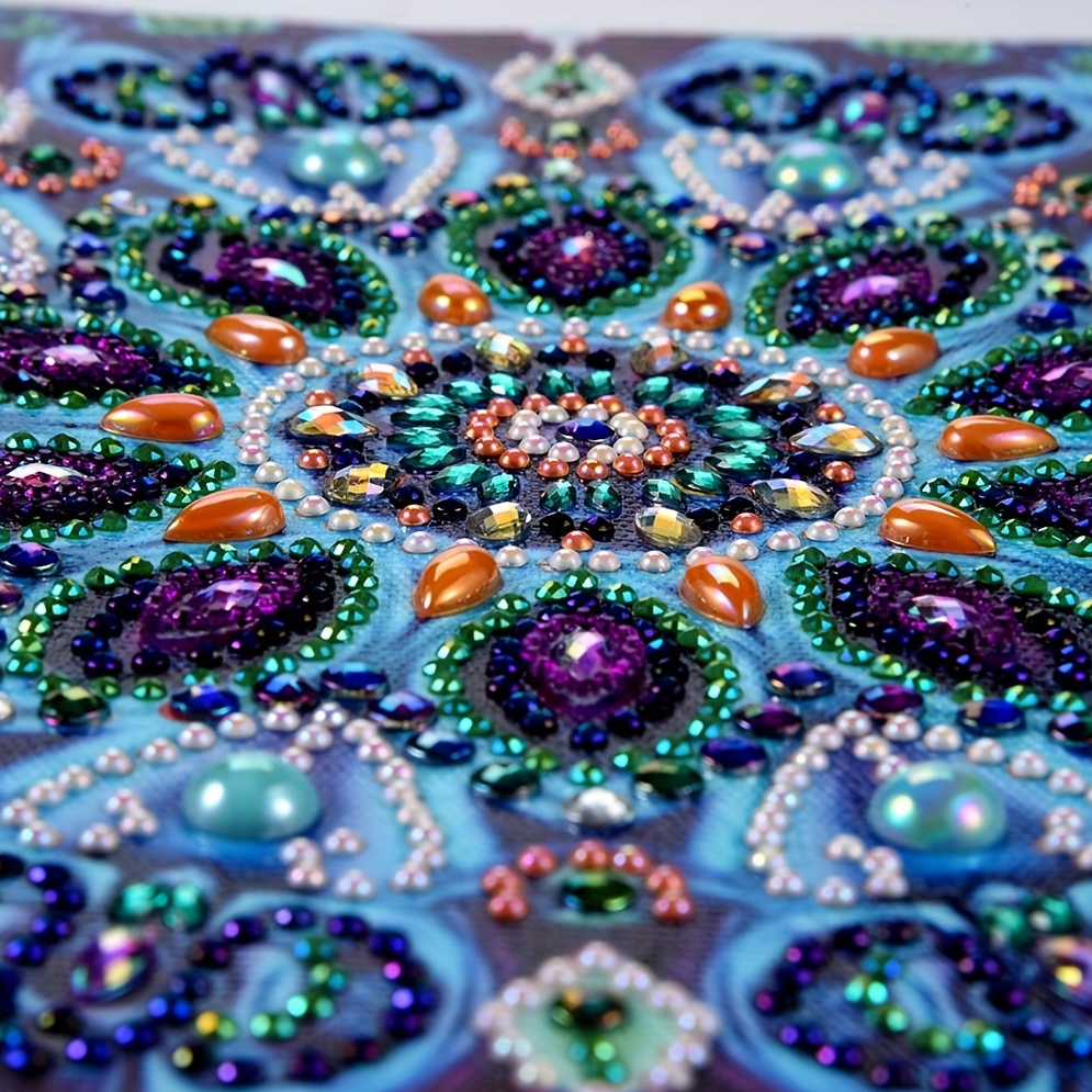 Mandala Diamond Painting Kits Diamond Art 5d Diy Full - Temu