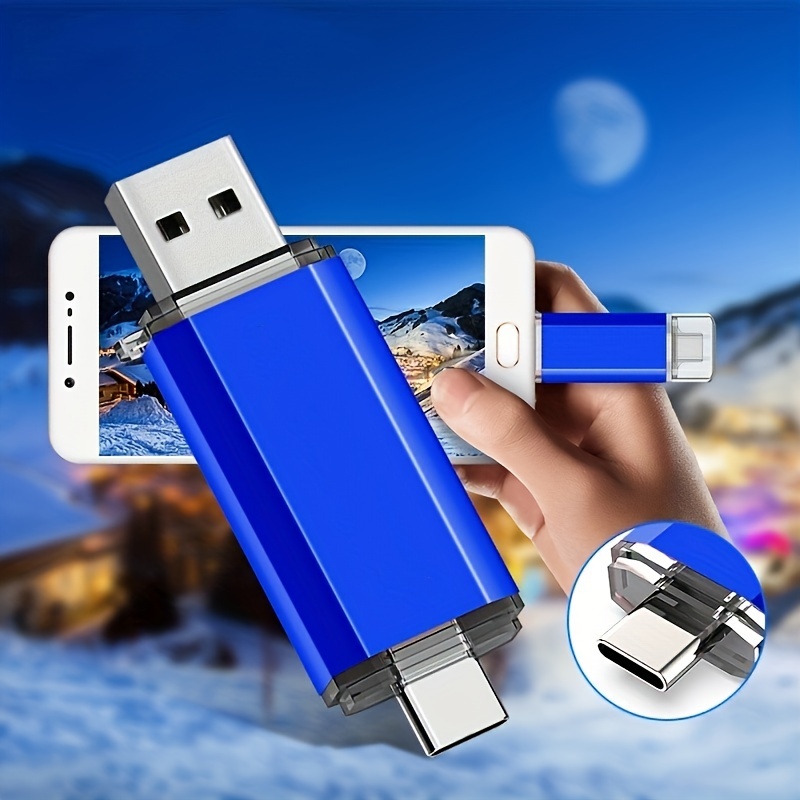Clé USB haute vitesse 128 Go OTG de capacité réelle Clé USB - Temu Canada