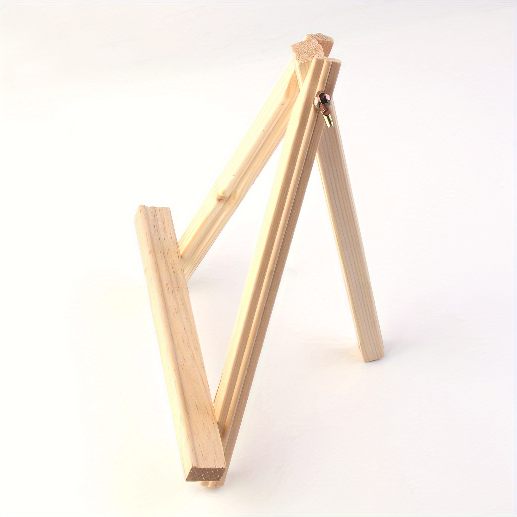 Mini Wooden Easel Tripod Stand for Craft and Drawing Purpose (Pack of 2  nos) – Rayan Thread Designers