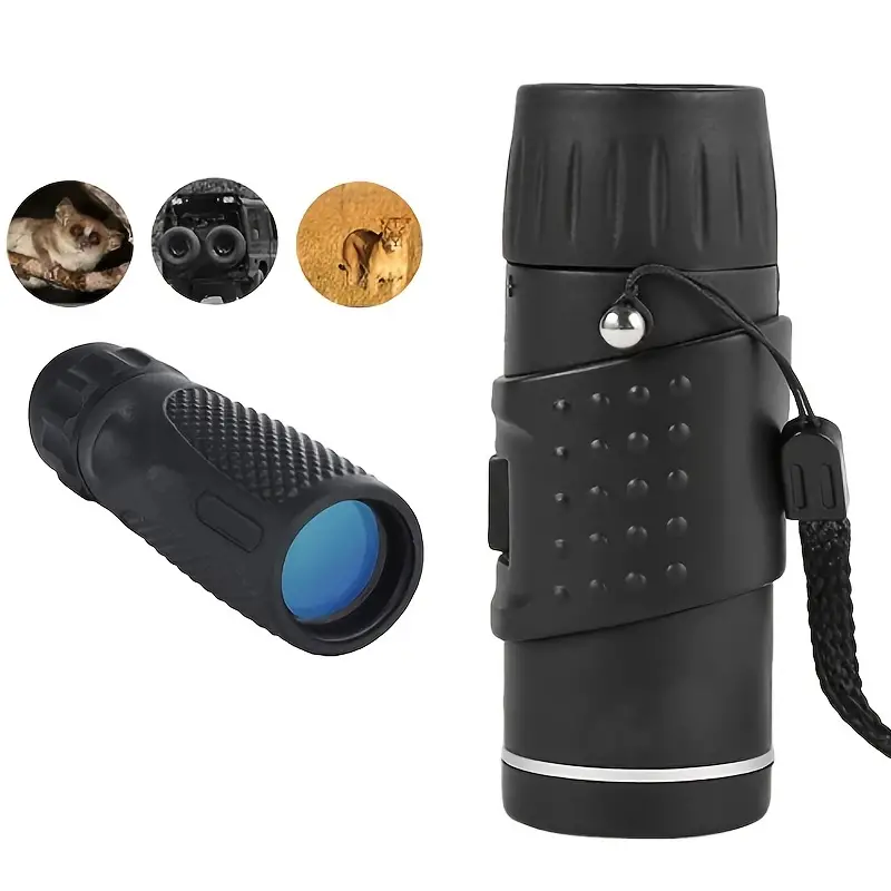 portable pocket monocular telescope 7x18 spotting monoscope for outdoor hunting bird watching super foot bowl game watching details 1
