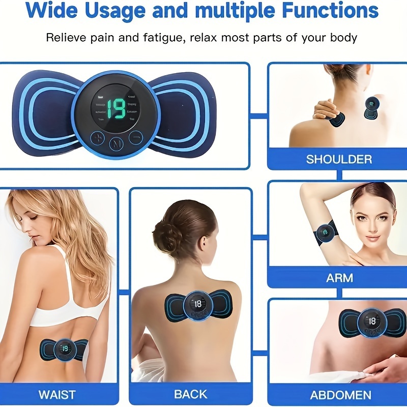 Electric Lumbar Massager Lumbar Vibrating Cushion Heated - Temu Philippines