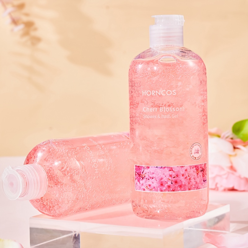 350ml Gel Ducha Pétalos Sakura Suave Hidratante Suave Fácil - Temu