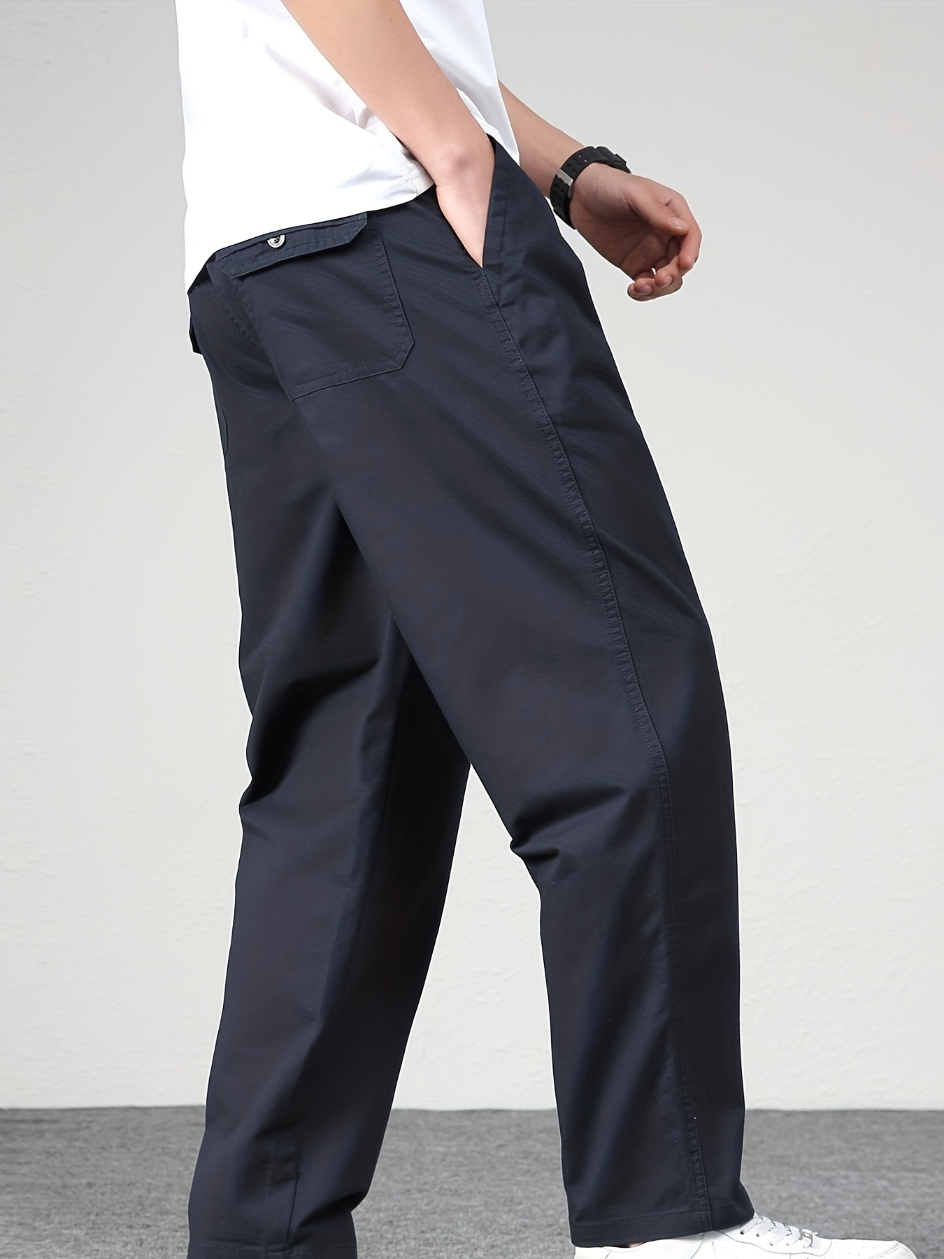 Classic Fit Taupe Casual Pant - Benjamin's Menswear