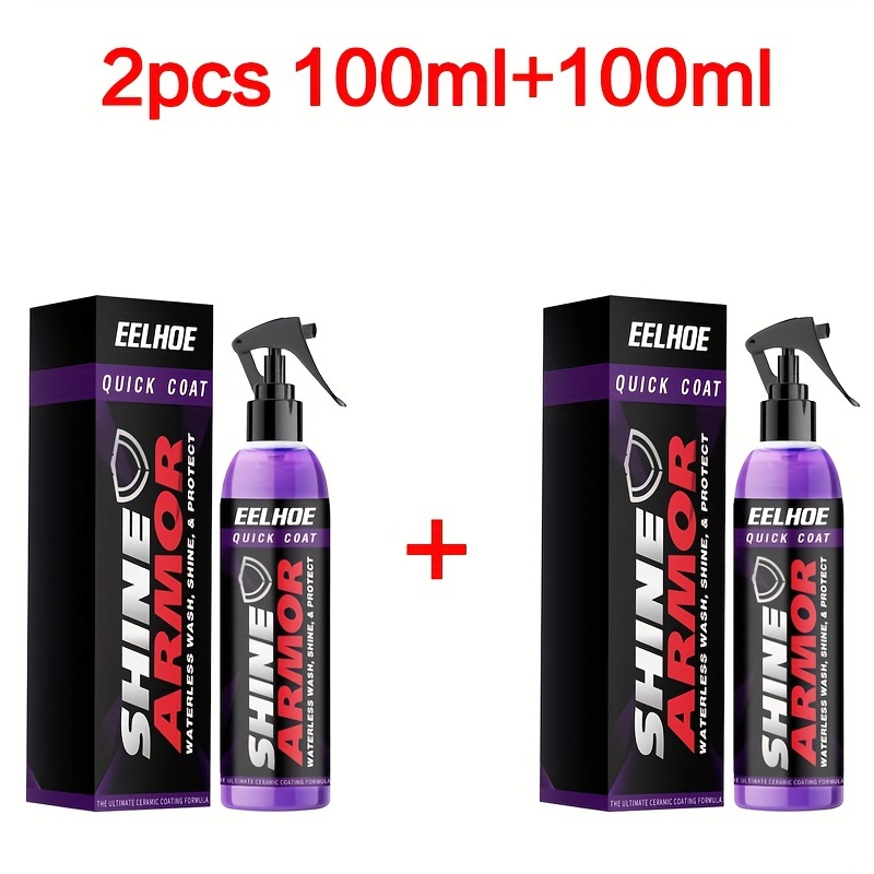 Two Pack Purple Coating Hand Wax Spray Micro-plated Crystal Automotive Coating  Agent Spray Coating Car Nano Coating Agent