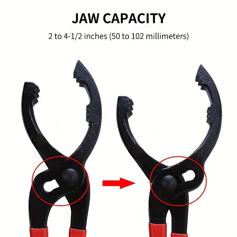 30.48 Cm Pinces À Filtre À Huile Réglables Avec Joint Universel À