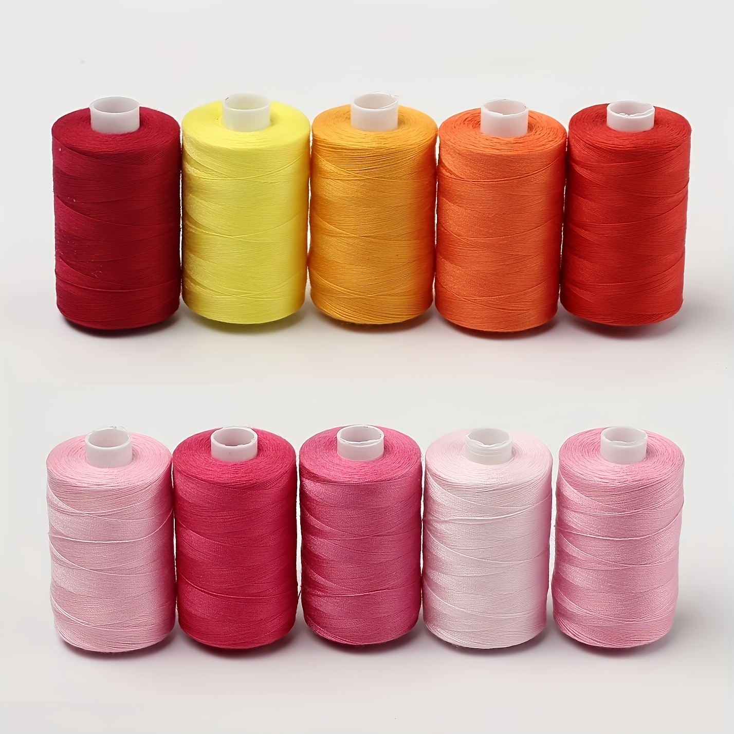 CiaraQ Sewing Threads Kits, 30 Colors Polyester 250 Yards Per Spools for  Hand Sewing & Embroidery